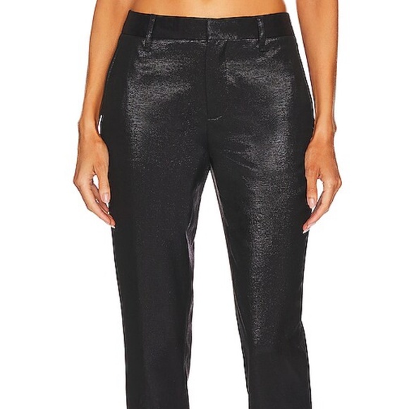 Rag & Bone Women’s Black Straight Leg Razor Pants Holiday Work Size 4 Women New
